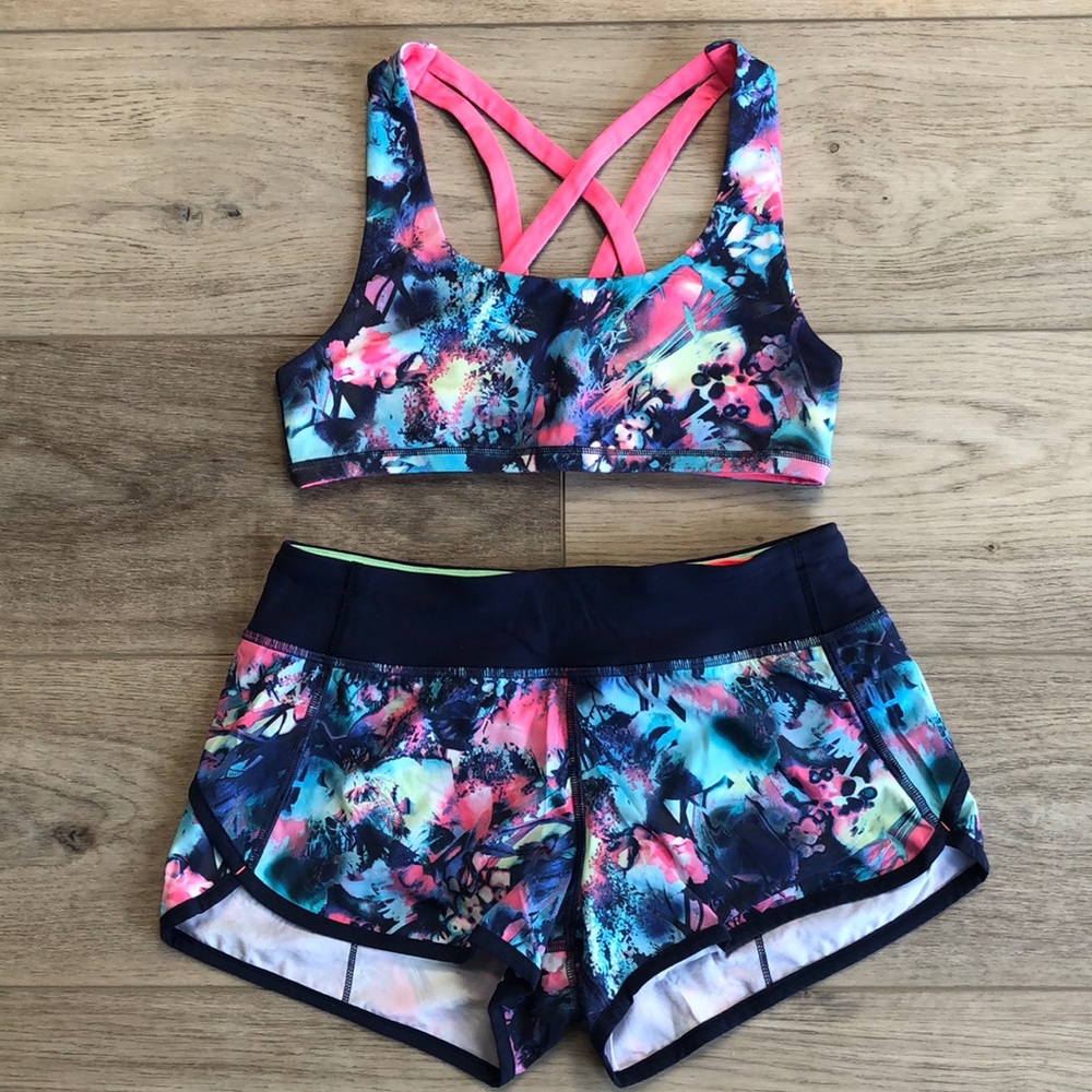 Ivivva Speedy Short & Complete Focus Bra